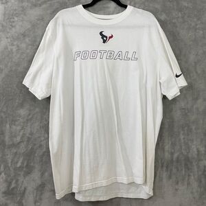 Houston Texans Nike Dri-Fit Tee Shirt  Men's Sz 2XL XXL NFL Equipment Training